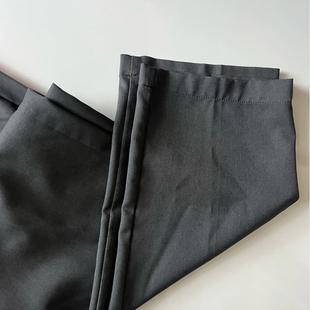 Haggar • Charcoal Grey Cool 18 Pro Slim Gray Trousers